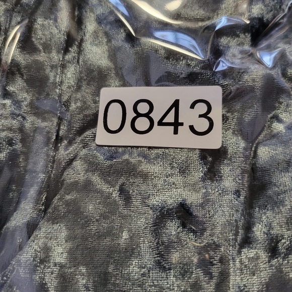 NWT Free People Don't You Wish Velvet Bodysuit V-neck Sunflower Seed Gray Sz XS - Picture 10 of 10